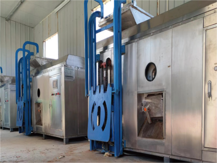 阿拉善小规模餐厨垃圾热解设备